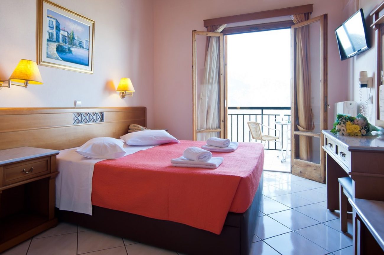 Acropole Hotel Delphi Accommodation Chambres doubles avec vue sur Delphes